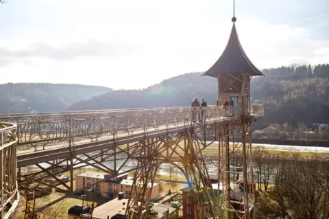 Historischer Personenaufzug Bad Schandau