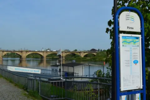 Sächsische Dampfschifffahrt - ANLEGER Pirna
