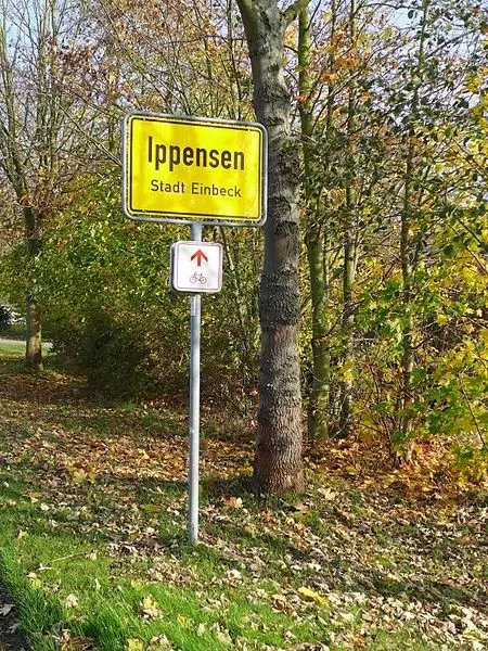 Ippensen Ortsschild