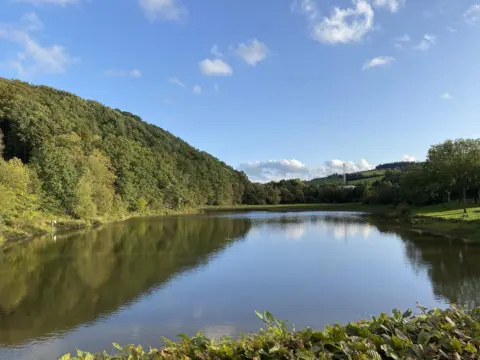 Angeln - Stadtkyll, Wirftstausee