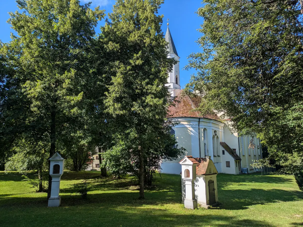Blick auf Allerheiligen