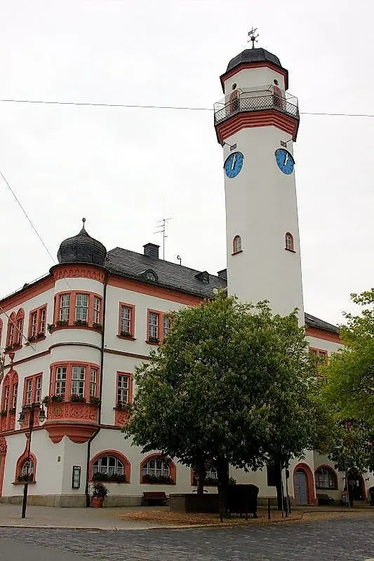 Rathaus von Hof mit Aussichtsturm