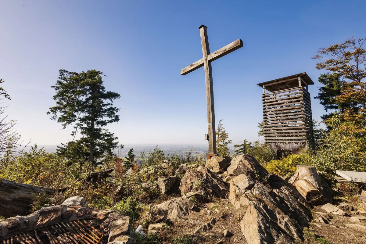 Gipfelkreuz am Staffelberg