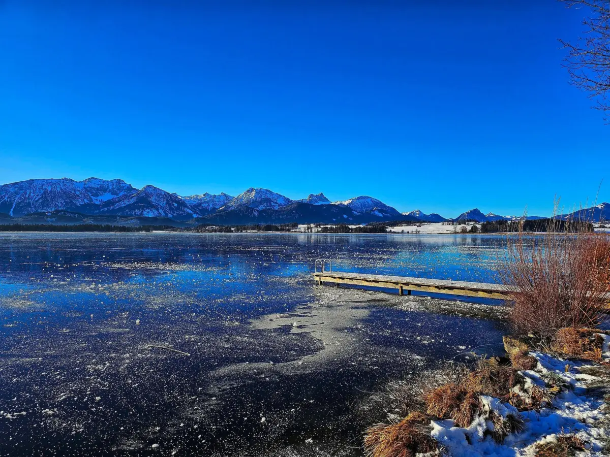 Hopfensee im Winter
