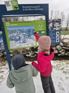 Winterschatzsuche mit Wasseramsel Burgel