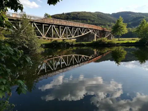 Fischbauchbogenbrücke