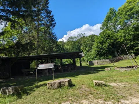 Grillplatz auf der Hube
