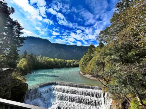 Lechfall und Aussichtsplattform