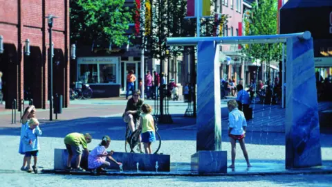 Kunst in der Fußgängerzone - Zeven