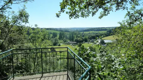 Aussichtspunkt "Teufelstein" bei Borchen-Etteln