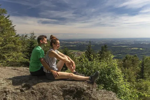 Aussichtsfelsen Geßingerstein und Königstein